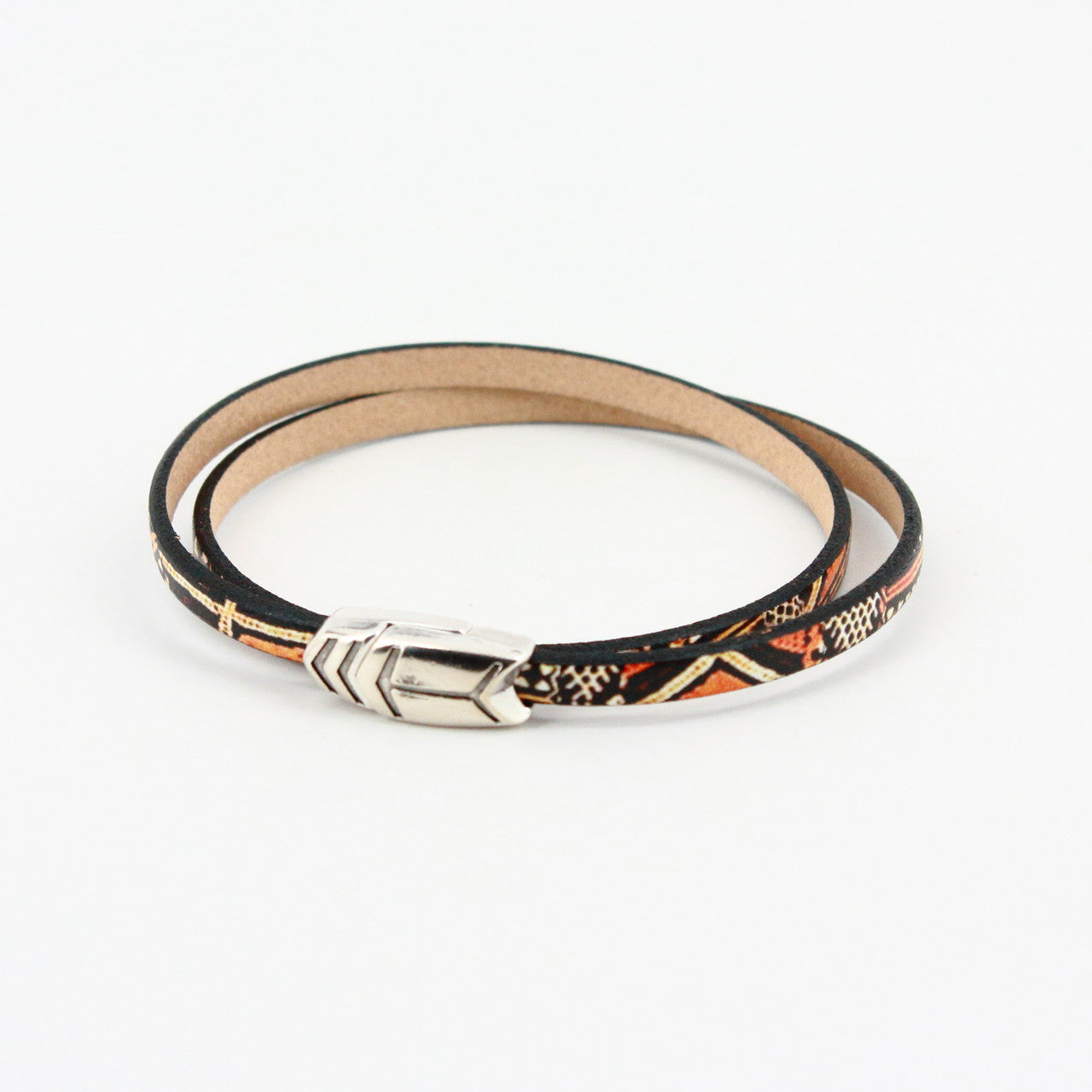 Bracelets - Printed Leather