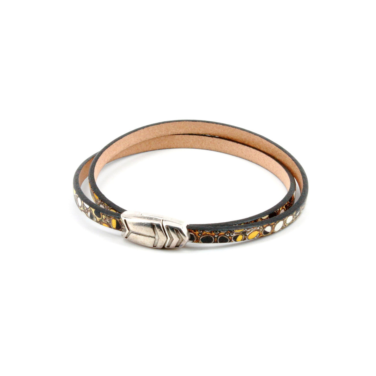 Bracelets - Printed Leather