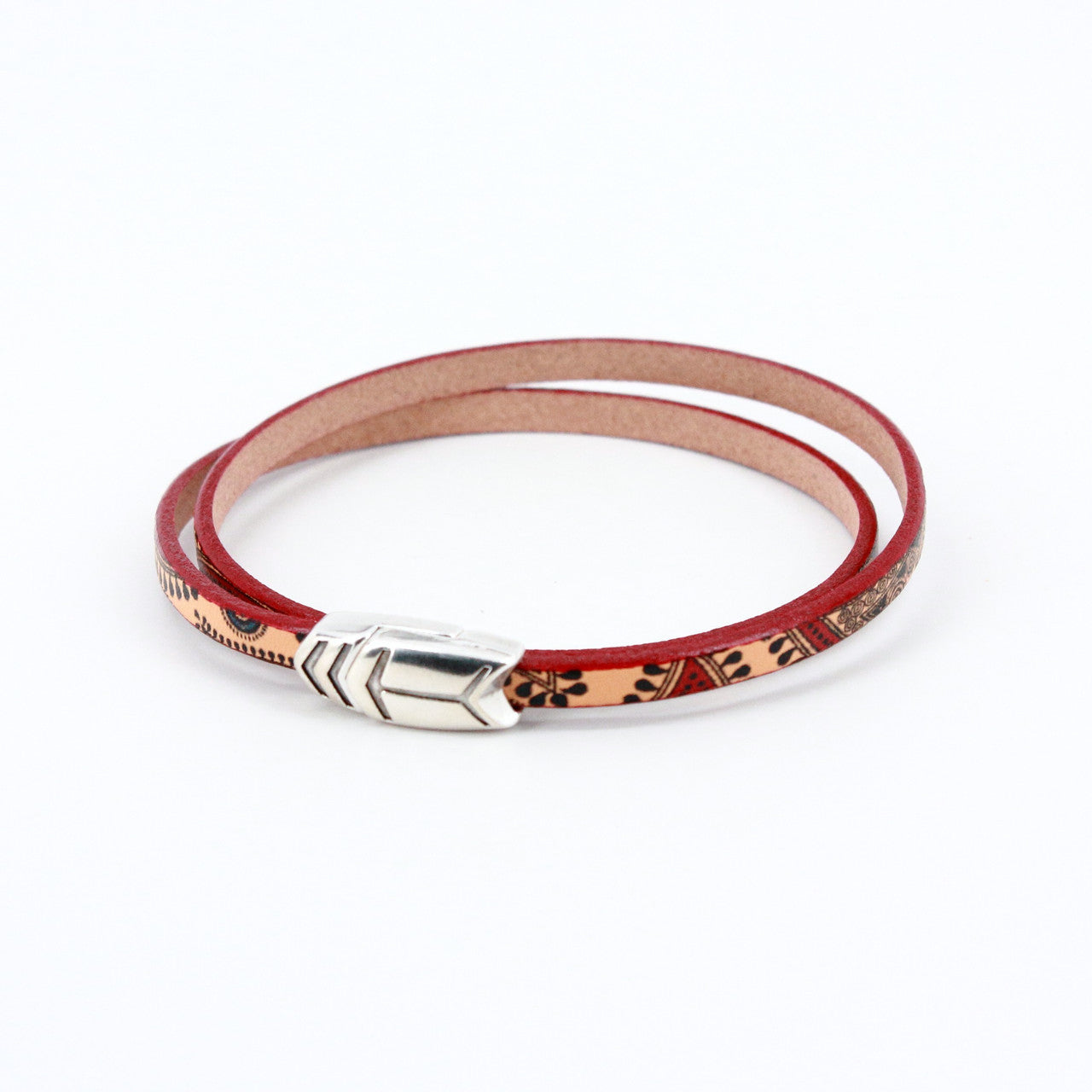 Bracelets - Printed Leather