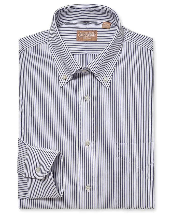 Dress Shirt - Bankers Stripe