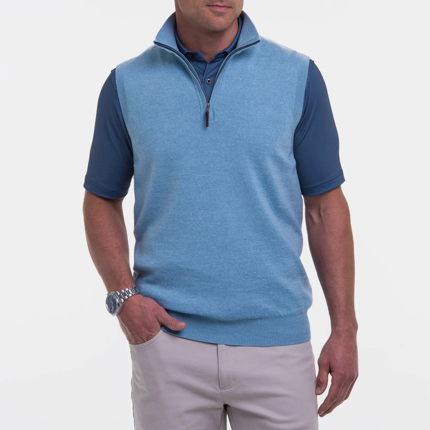 Sweater - Zip Front Vest