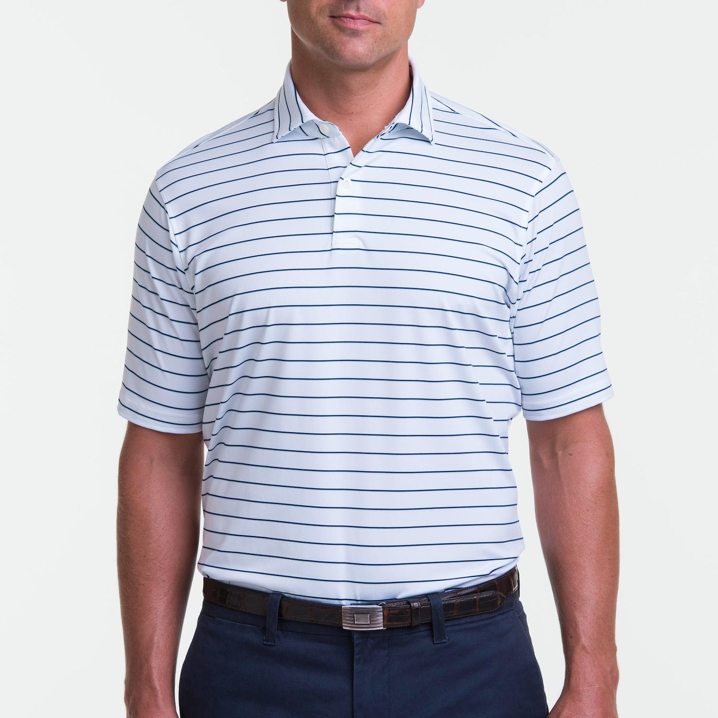 Polo Shirt - Faxon Stripe