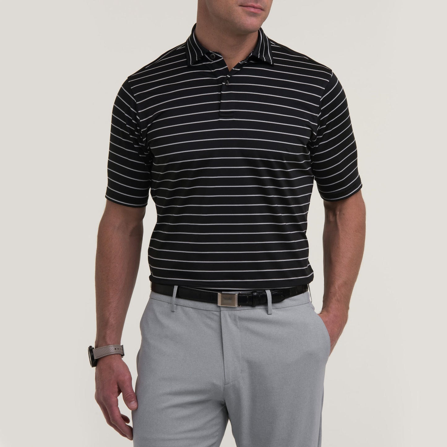 Polo Shirt - Faxon Stripe