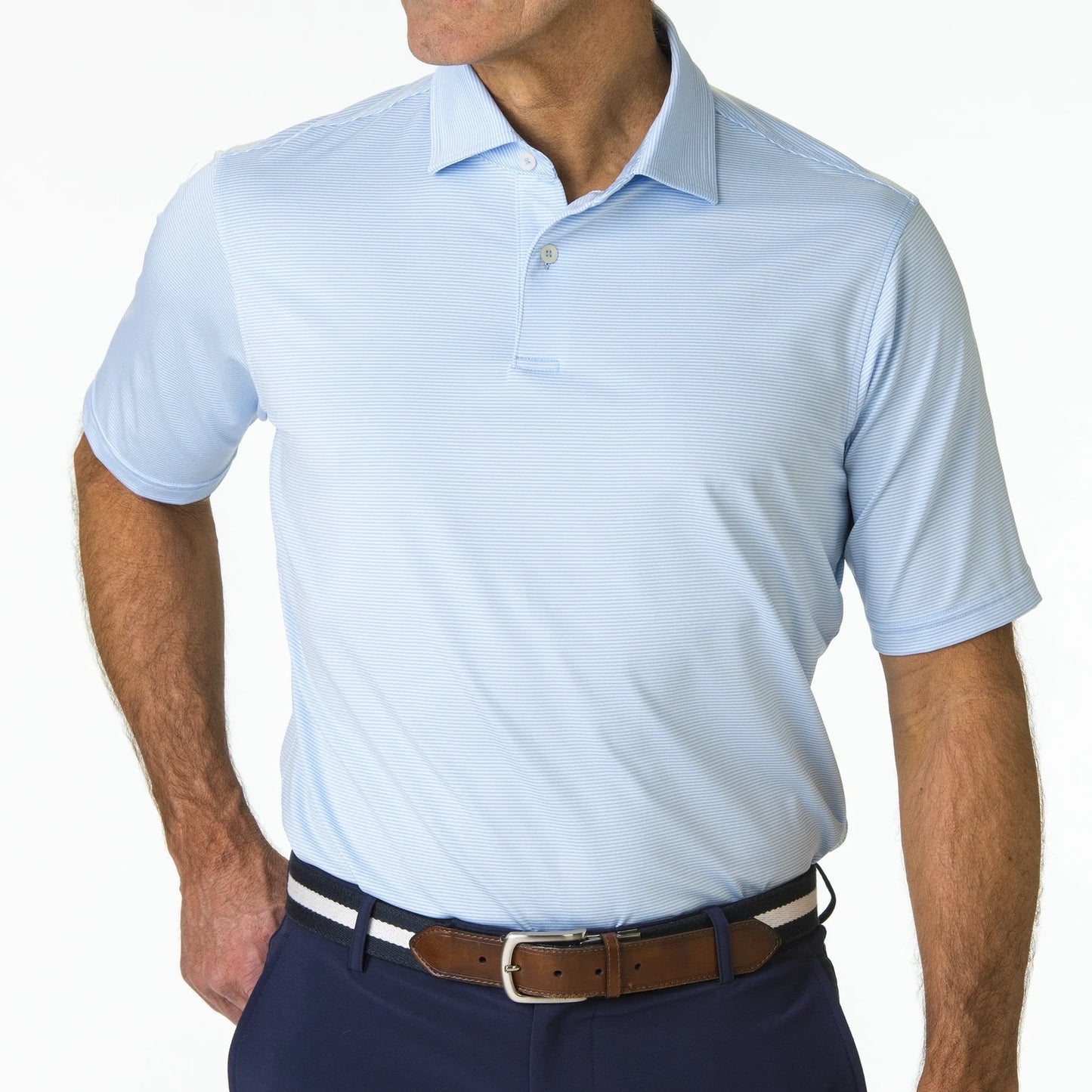 Polo Shirts - Mini Stripe