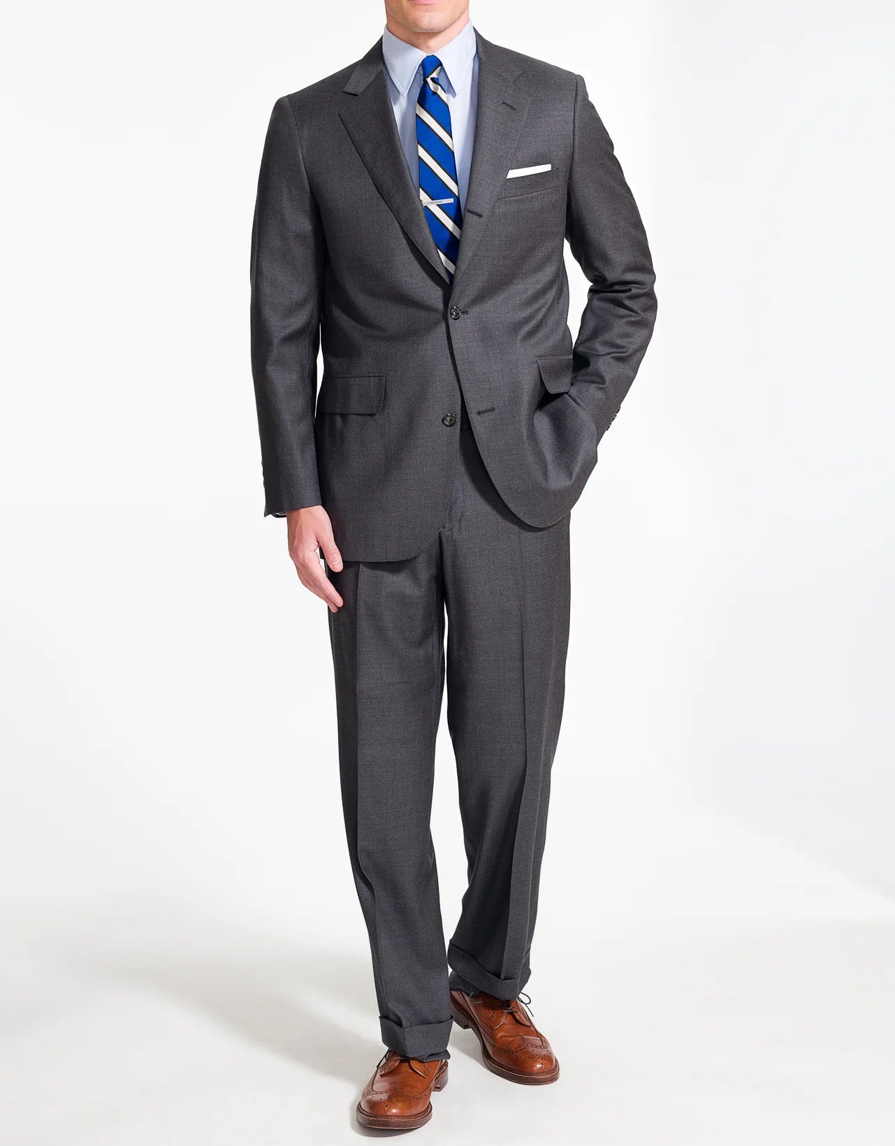 Suits - Solid Charcoal Grey