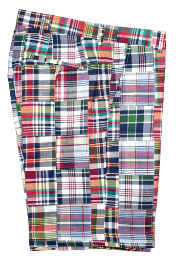 Bermuda Shorts - Patch Madras